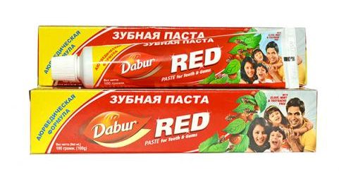 Зубная паста Dabur Red — отзывы