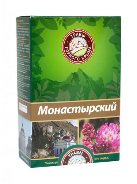 Монастырский чай Травы горного Крыма — отзывы