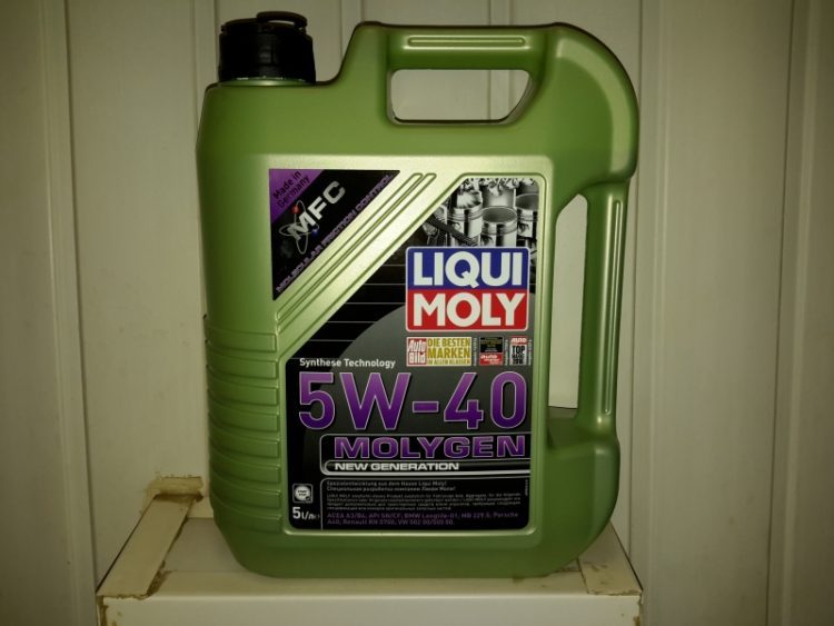 Моторное масло LIQUI MOLY Molygen New Generation 5W-40 — отзывы