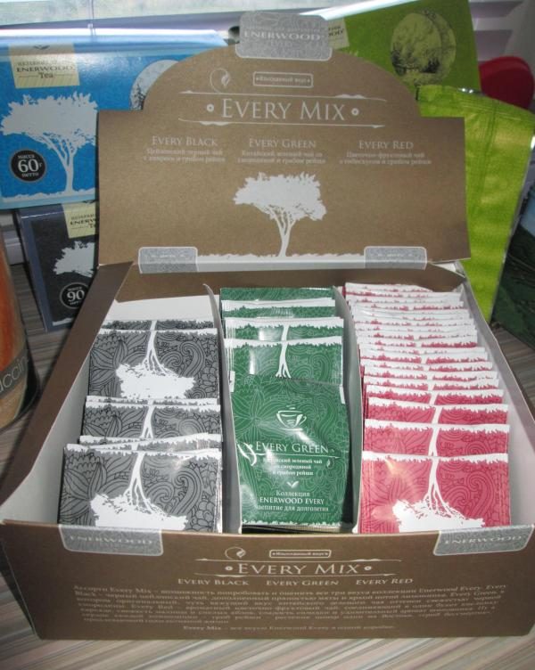 Чай в пакетиках NL International Enerwood Every Mix — отзывы