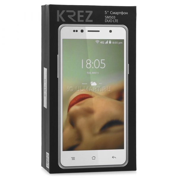 Мобильный телефон KREZ SM503W8 DUO LTE — отзывы