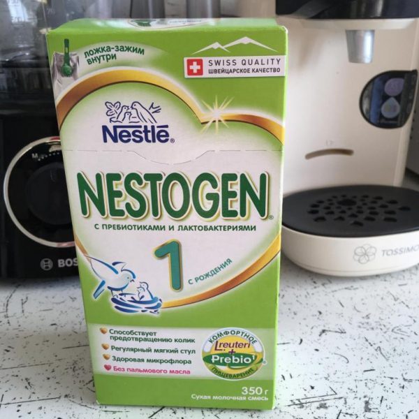 Детская молочная смесь Nestle Nestogen 1 — отзывы
