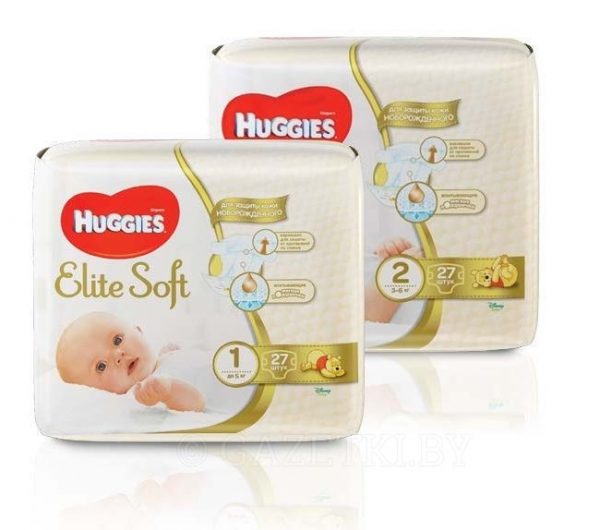 Подгузники Huggies Elite Soft — отзывы