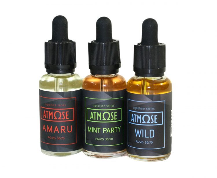 Жидкость для электронных сигарет Atmose signature series — отзывы