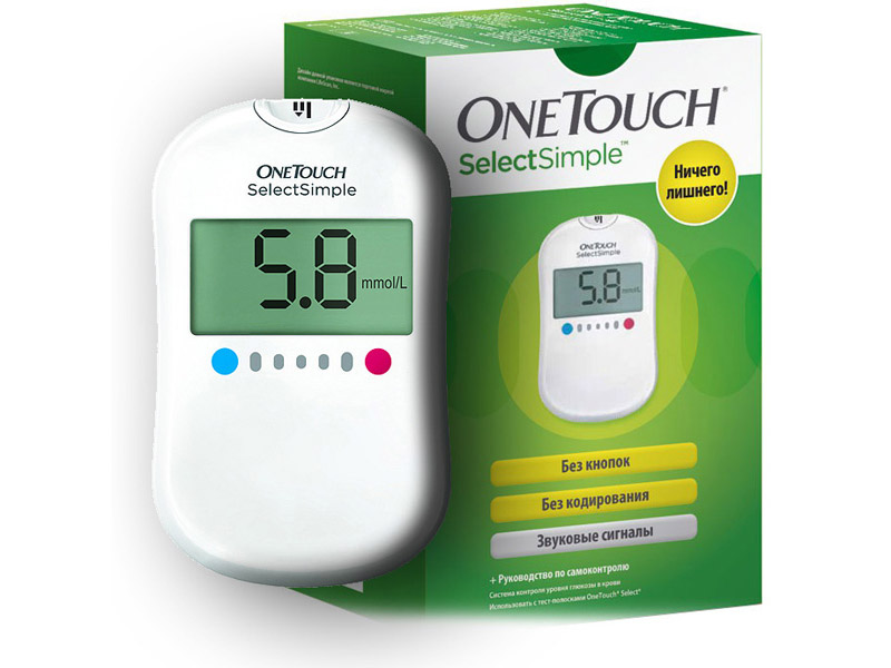 Глюкометр One Touch Select — отзывы