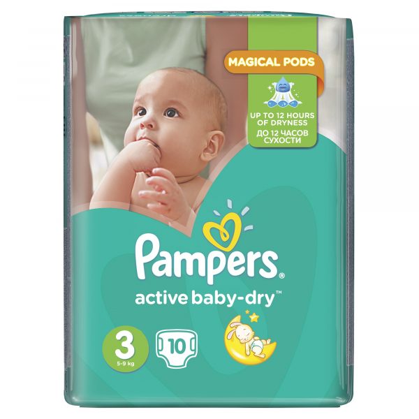 Подгузники Pampers active baby-dry (актив бэби) — отзывы