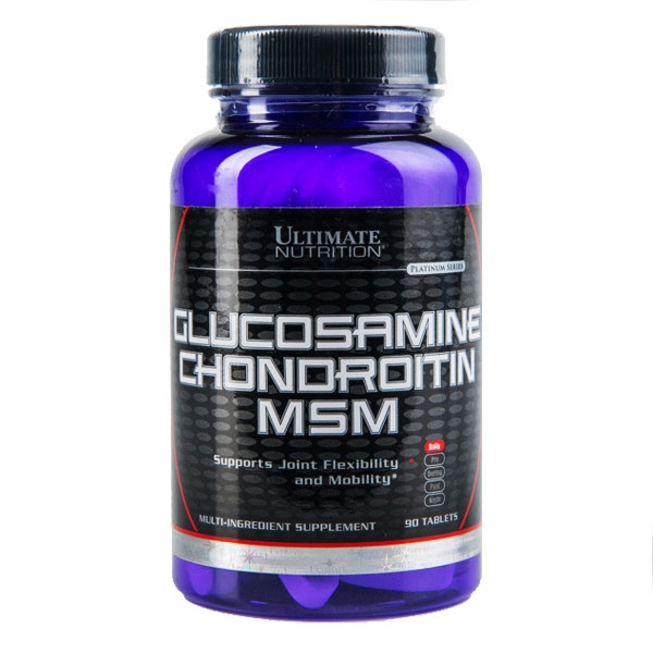 БАД Ultimate Nutrition Glucosamine, Chondroitin & MSM – отзывы