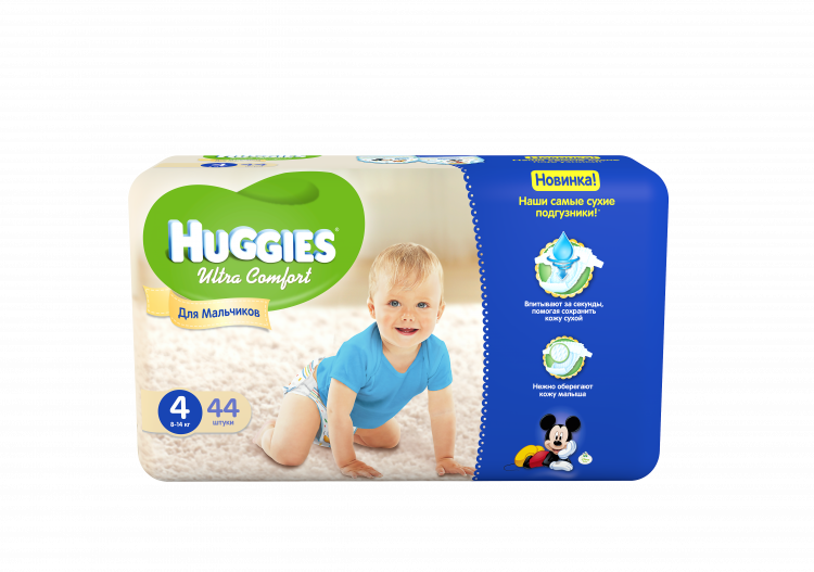 Подгузники Huggies Ultra Comfort для мальчиков — отзывы