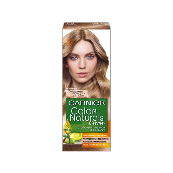 Обесцвечивающая интенсивная крем-краска для волос Garnier Color Naturals супер блонд (Е0) — отзывы