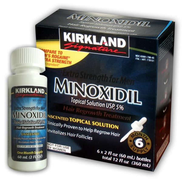 Средство от выпадения волос Kirkland Minoxidil 5% — отзывы