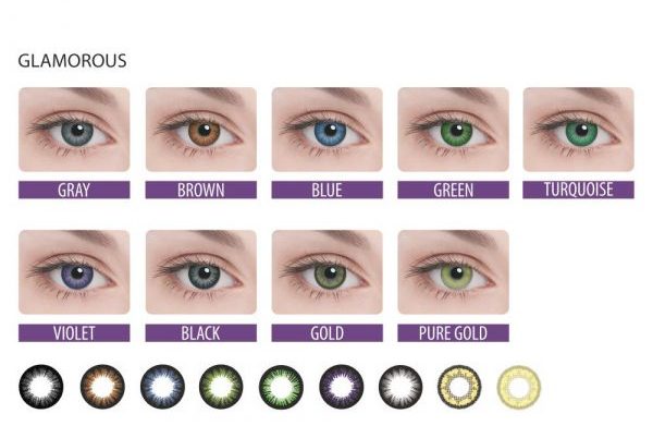 Цветные контактные линзы Adria Color Glamorous — отзывы