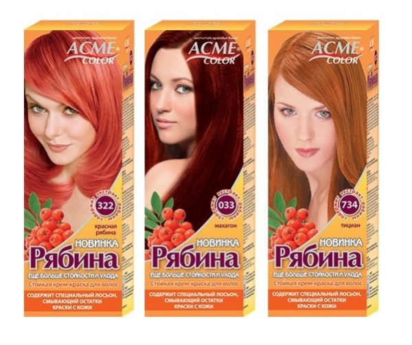 Краска для волос Acme color Рябина – отзывы