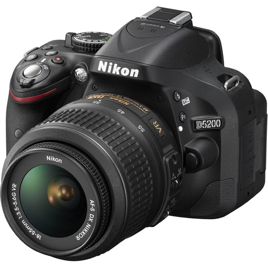Цифровой зеркальный фотоаппарат Nikon D5200 18-55vr — отзывы