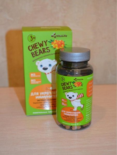 Витамины VitaLife Chewy Bears — отзывы