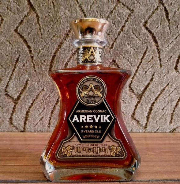 Коньяк Авшарский винный завод AREVIK 5 лет выдержки — отзывы