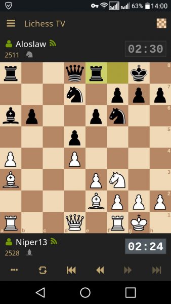 Игра для Android Lichess • Free Online Chess — отзывы