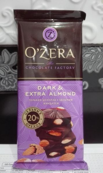Горький шоколад O’Zera Dark & Extra — отзывы
