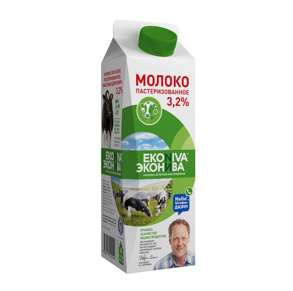 Молоко пастеризованное ЭкоНива 2,5% — отзывы