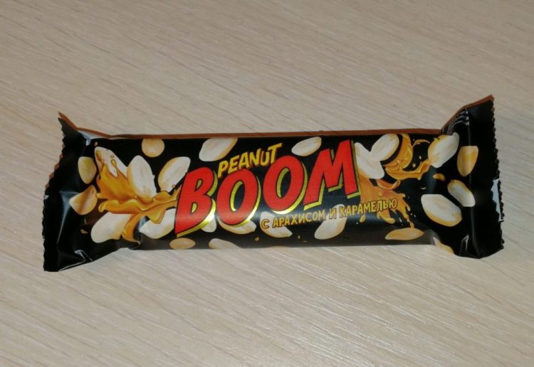 Конфета с арахисом и карамелью Кондитер Кубани Reanut BOOM — отзывы