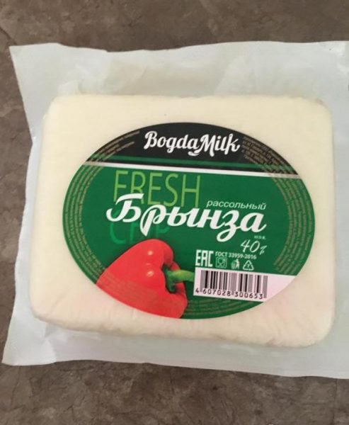 Сыр Bogda Milk Брынза — отзывы