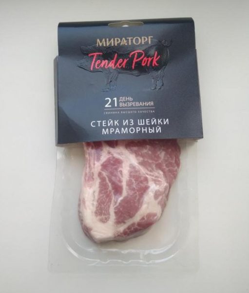 Стейк из свинины Мираторг Tender Pork — отзывы