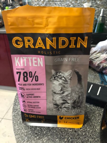 Сухой корм для кошек Grandin — отзывы