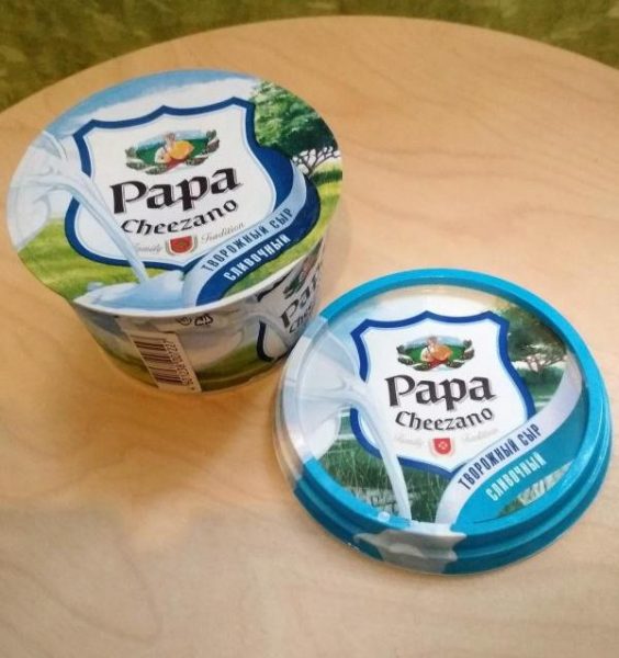 Творожный сыр Брянский молочный комбинат Papa Cheezano сливочный — отзывы