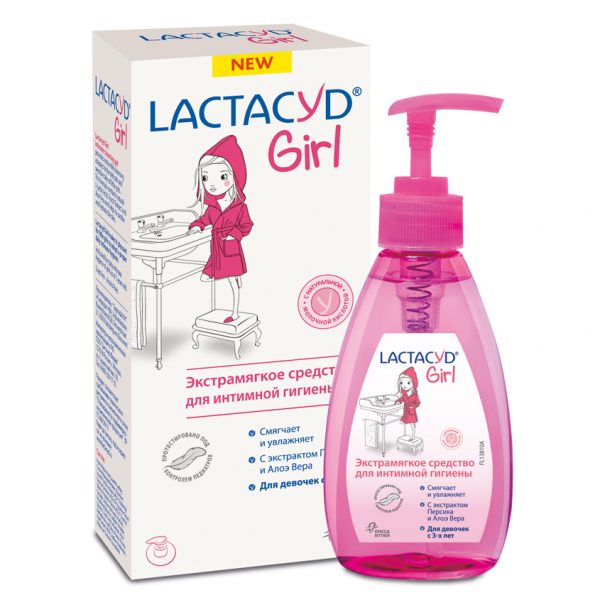 Средство для интимной гигиены Lactacyd Girl — отзывы